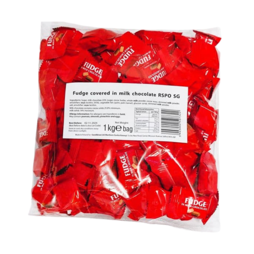 Chocolate Covered Fudge 1kg