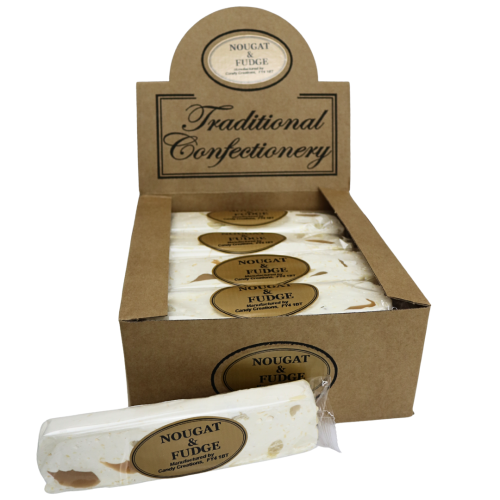 Tradional Confectionery Nougat and Fudge Bar 