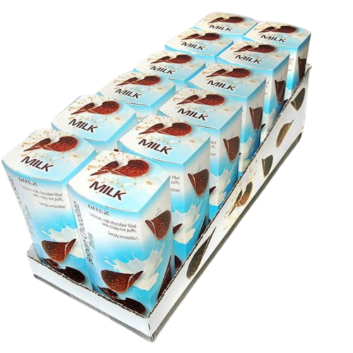 Belgian Milk Chocolate Thins 12x80g