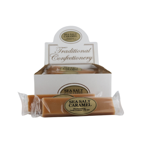 Traditional Confectionery Salted Caramel Nougat Bars 16x130g