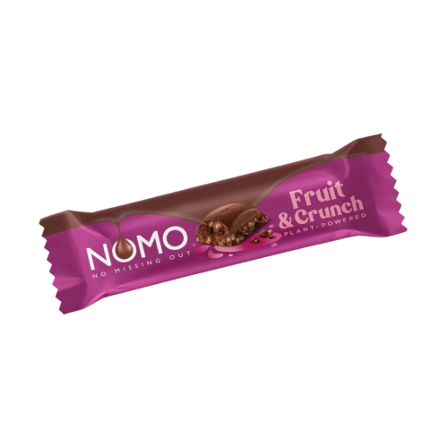 Nomo Fruit Crunch Chocolate Bar 24x32g