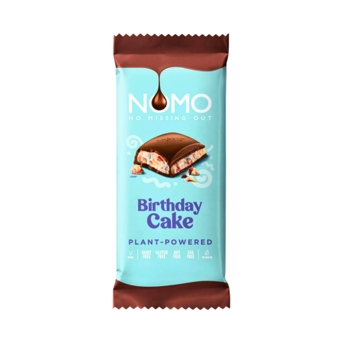 Nomo Birthday Cake XL Bar 12x120g
