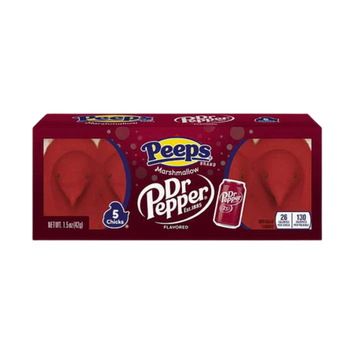 Peeps Dr Pepper Mallow Chicks 24x5 Pack