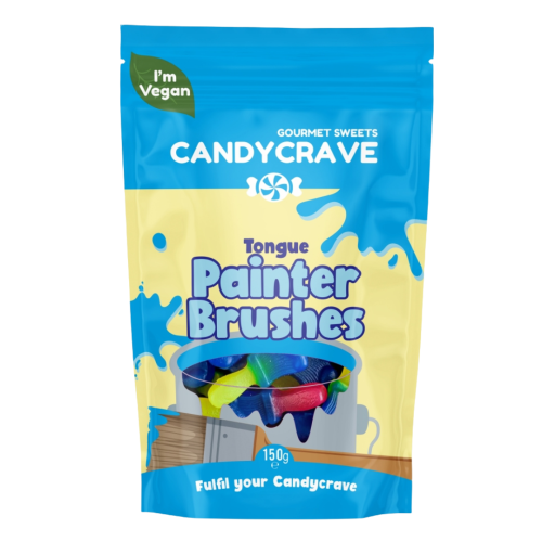 Tongue Painter Brushes Pouch