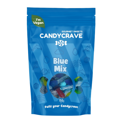 Blue Mix Pouch
