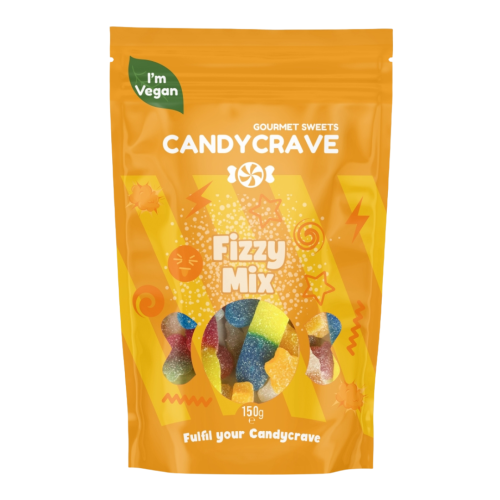 Candycrave Fizzy Mix Pouch 10x150g