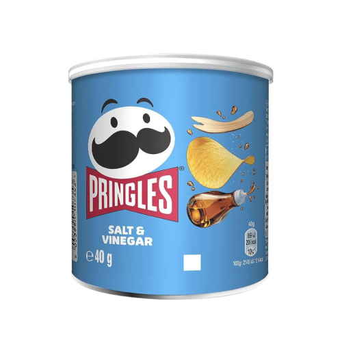 Pringles Salt and Vinegar 12x40g