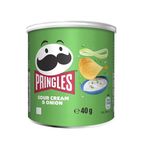 Pringle Sour Cheese and Onion 12x40g