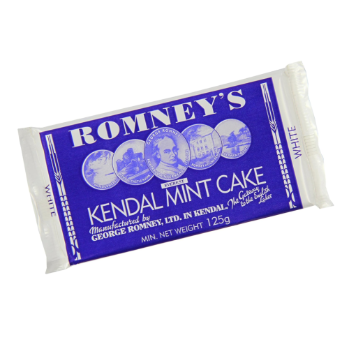 Romneys White Mint Cake Bar 24x125g