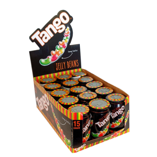 Tango Jelly Bean Cans 15x80g