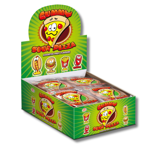 Sour Gummy Pizza 24x20g