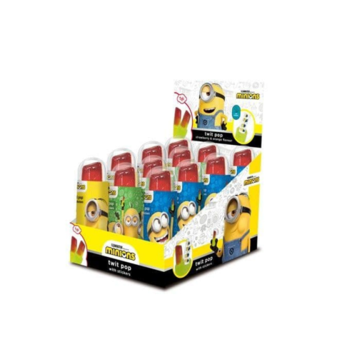 Minions Twister Pop 12x15g
