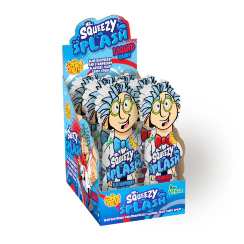The Candy Castle Mr Squeezy Splashl 12x25ml