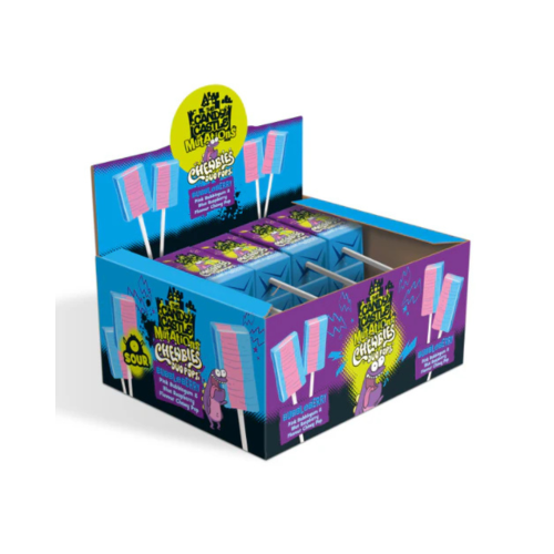 Candy Castle Mutations Chewbies Duo Pops Bubbleberry 30x10g