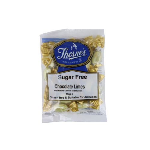 Thornes Sugar Free Choc Limes 12x90g