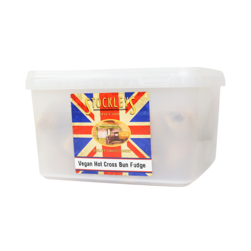 Stockleys Vegan Hot Cross Bun Fudge 1.8kg