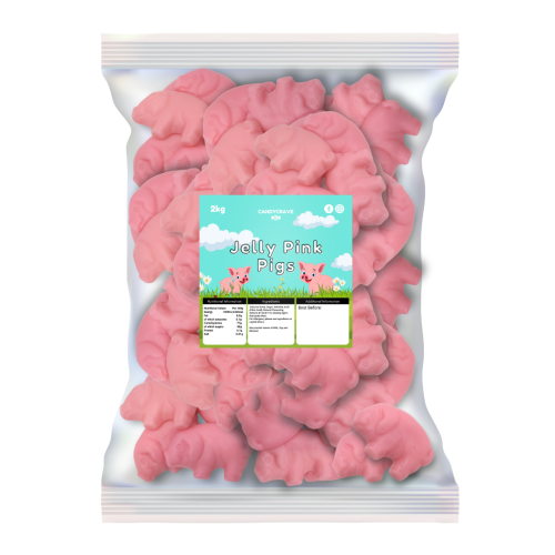 Candycrave Jelly Pink Pigs 2kg