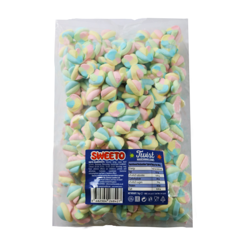 Sweeto Twist Marshmallows 1kg