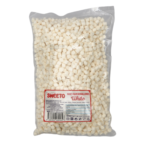 Sweeto Mini White Marshmallows 1kg