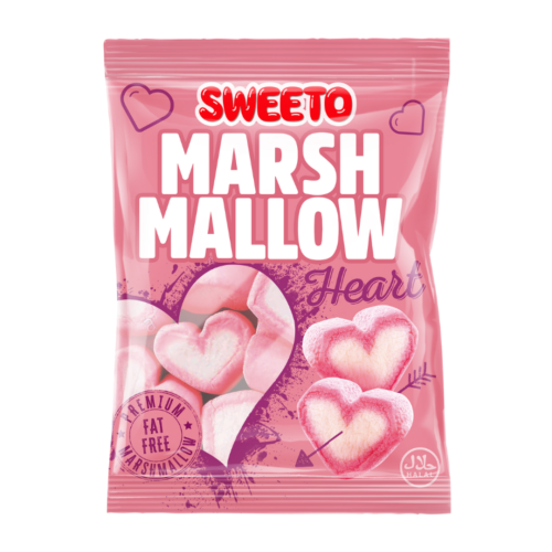Sweeto Heart Marshmallows 12x140g