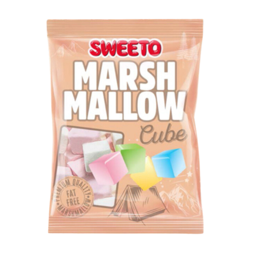 Sweeto Cube Marshmallows 12x140g