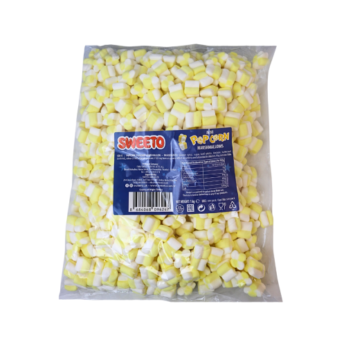 Sweeto Pop Corn Marshmallows 1kg