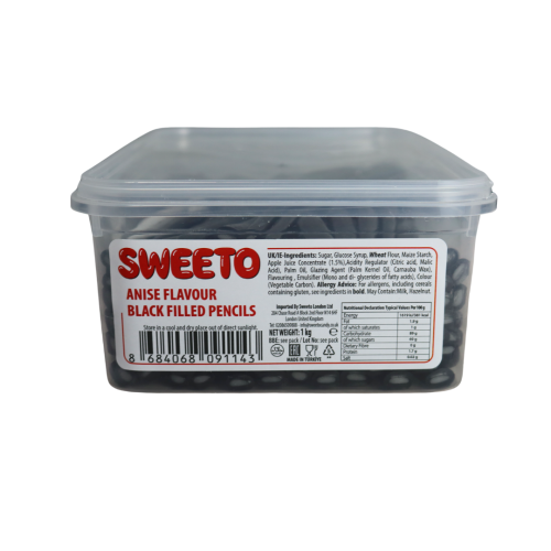 Sweeto Black Filled Pencils 