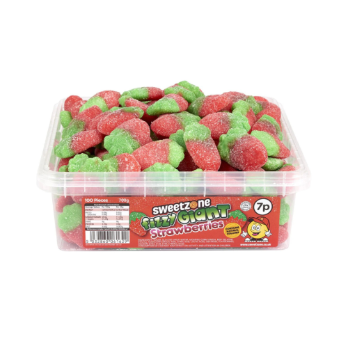 FIZZY GIANT STRAWBERRIES