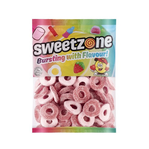 Sweetzone Strawberry Rings 1Kg