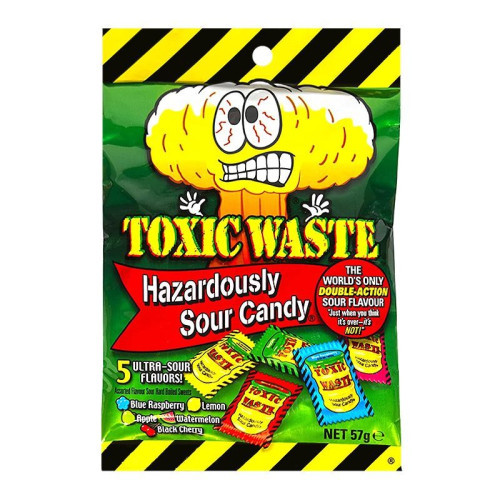 Toxic Waste Original Prepack12X57g - Monmore Confectionery