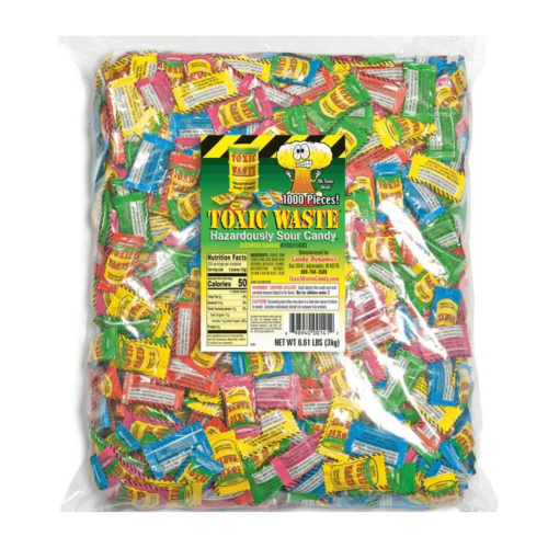Toxic Waste Sour Candy 3KG