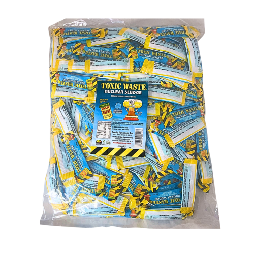 Toxic Waste Blue Raspberry Chew Bar 3kg