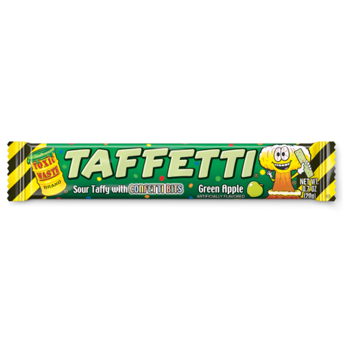Toxic Waste Taffeti Apple 8x24x20g