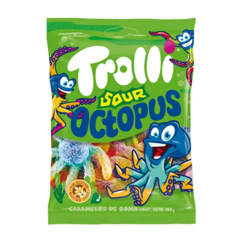 Trolli Sour Octupus Bags 12x100g
