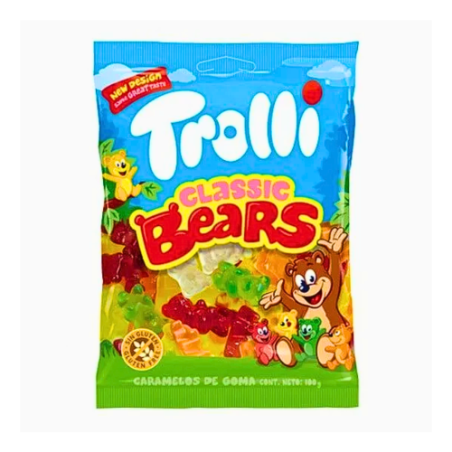 Trolli Halal Classic Bears Bags 12x100g