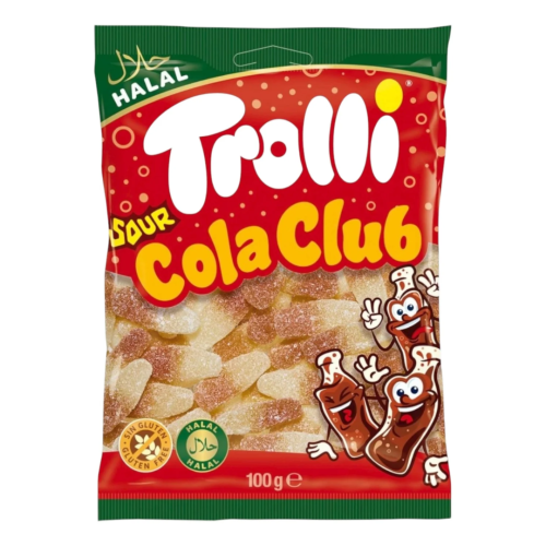 Trolli Halal Cola Club Bags 12x100g