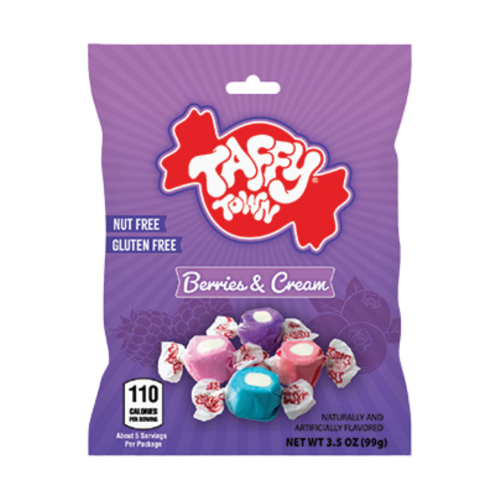 Taffy Town Berries and Cherries Salt Water Taffy 12x99g
