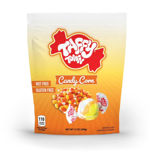 Taffy Town Candy Corn Taffy Pouch 8x340g