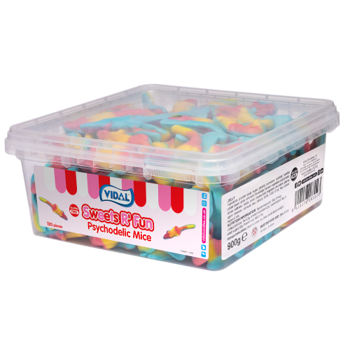 Vidal Psychodelic Mice 120 Count