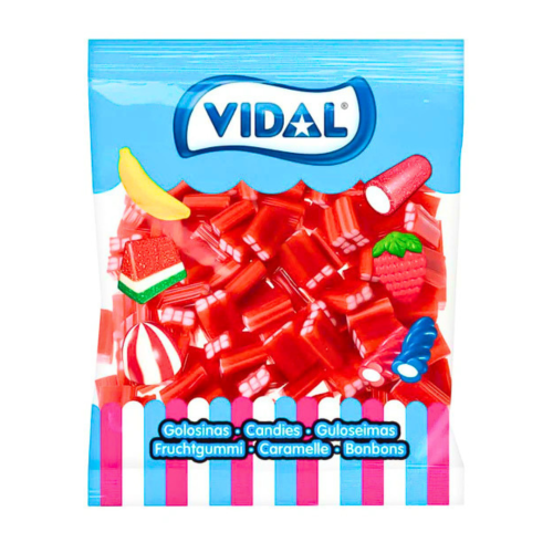 Vidal Strawberry Bricks 1.5Kg