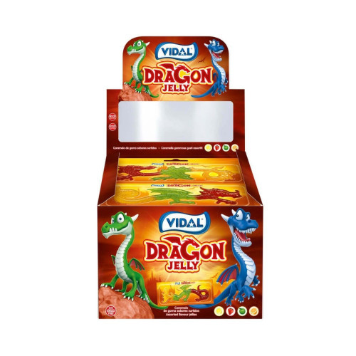 Vidal Dragon Jellys 22x33g