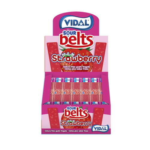Vidal Wrapped Strawberry Belts 150 Count