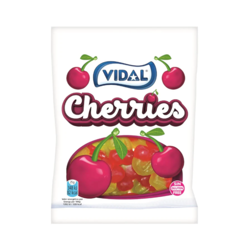 Vidal Jelly Cherries 14x90g