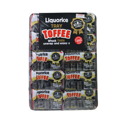 Walkers Liquorice Toffee Andy Pack 10x100g