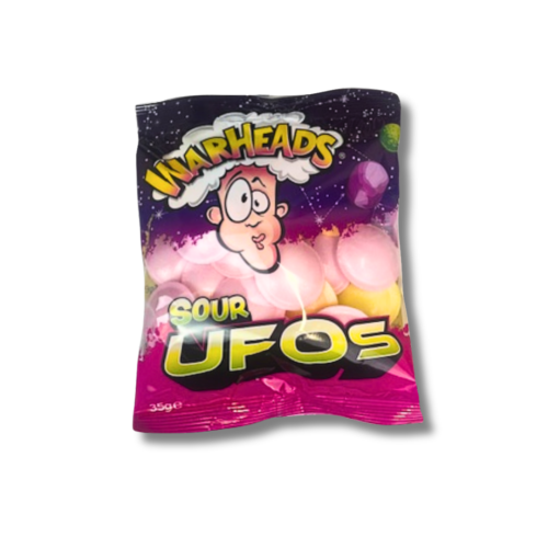 Warheads Sour UFO's 28x35g