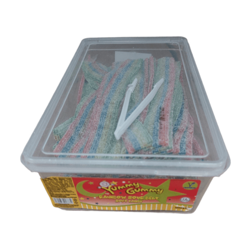 Yummy Gummy Rainbow Belts 1200g