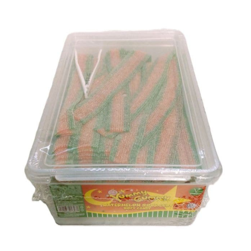 Yummy Gummy Watermelon Belts 1200g