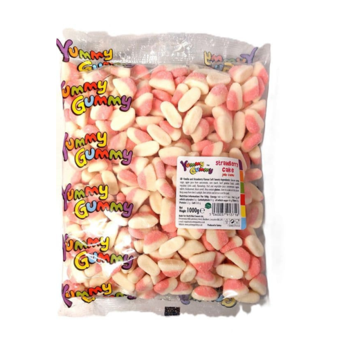 Yummy Gummy Strawberry Cake 1kg 