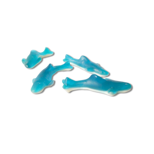Yummy Gummy Jelly Sharks 1000g Tub