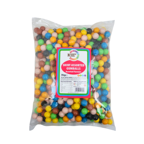 Zed Candy Shiny Assorted Gumballs 3kg